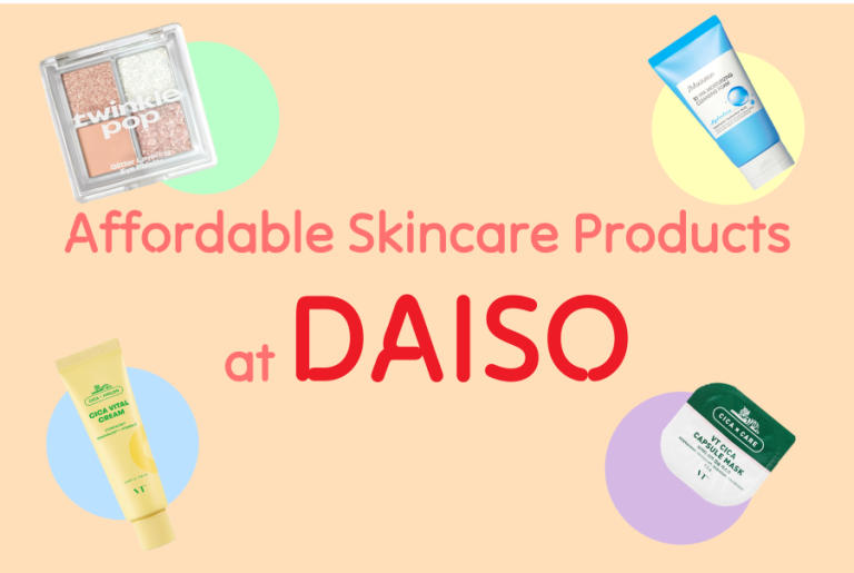 daiso in korea, affordable skincare products ,moisturizing face mask, daiso items, glass skin serums