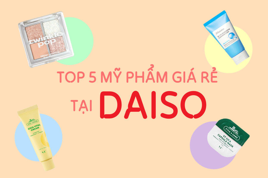 daiso, mỹ phẩm hàn quốc, mặt nạ, serum, dưỡng ẩm