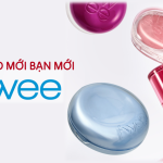 fwee, mỹ phẩm hàn quốc, phấn nước, má hồng, son bóng