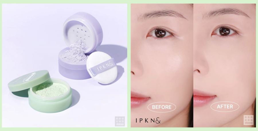 ipkn, daiso korea, daiso item, green color correctors, color correctors for dark circles