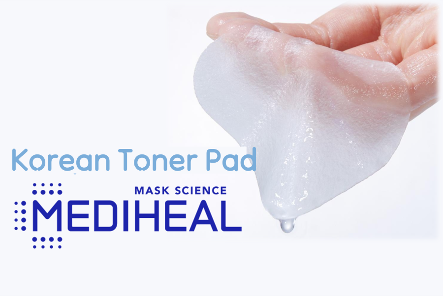 mediheal toner pad, mediheal blemish toner pads, mediheal watermide toner pad, korean toner pad, olive young global