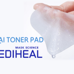 mediheal, toner pad, cấp ẩm, lỗ chân lông, mỹ phẩm hàn quốc