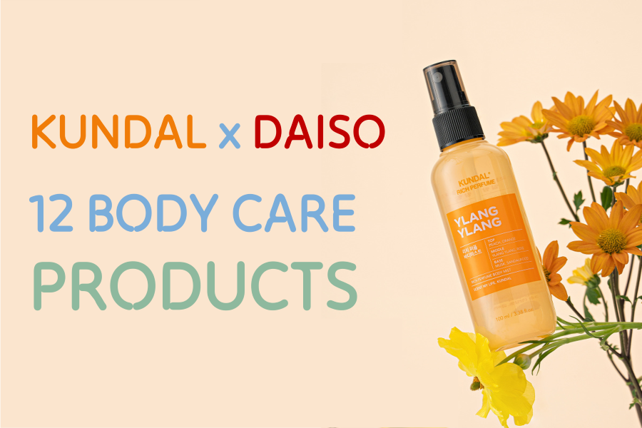 kundal, daiso korea, perfume shampoo, perfume shower gel