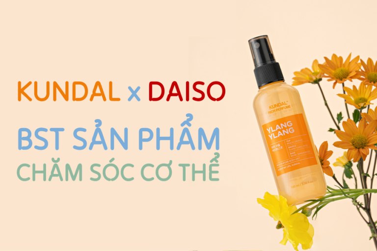 kundal, daiso, dầu dưỡng tóc, chăm sóc da, Ylang Ylang